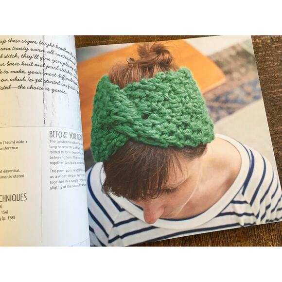 Mollie Makes Knitting Hardcover Knit Pattern Book Scaves Gifts Cushions Toys - Picture 4 of 10